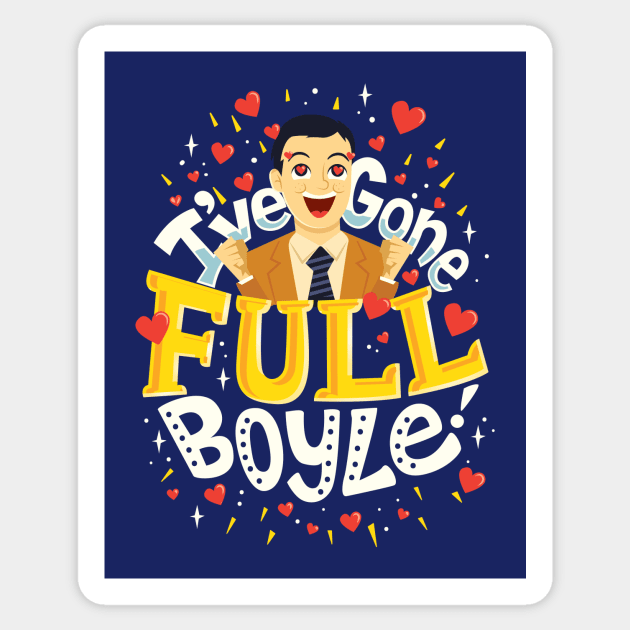 Full Boyle Sticker by risarodil